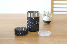 画像1: 茶筒『雪夜』/150g茶葉用 (1)