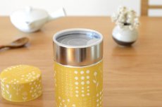 画像3: 茶筒『押し花』/150g茶葉用 (3)