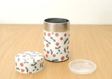 画像1: 茶筒『木いちご』/150g茶葉用 (1)