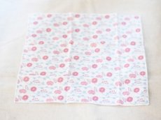 画像1: ゆきはな「野花刺繍」 / 綿100％ トリプルガーゼハンカチ (1)