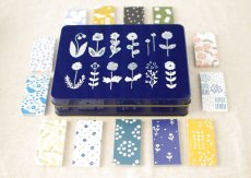 画像1: 図案缶に詰め合わせた、包装紙見本帖13柄セット《Archive2009-2015》 (1)