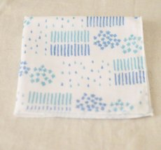 画像1: ゆきはな「あまつぶ」 / 綿100％ トリプルガーゼハンカチ (1)