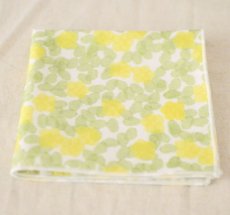 画像1: ゆきはな「はなめき」 / 綿100％ トリプルガーゼハンカチ (1)