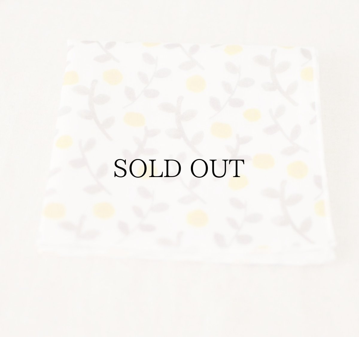 画像1: ゆきはな「月草」 / 綿100％ トリプルガーゼハンカチ (1)