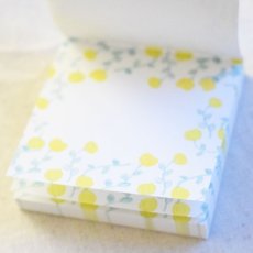 画像2: ブロックメモ帖『ゆきどけ』 / 同柄100枚綴り (2)