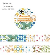 画像6: 15th Anniversary マスキングテープ『Archive2009-2024』全8柄セット＋ポストカード『幕間』 (6)