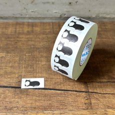 画像1: ラベラーシール『くつした猫』 (1)