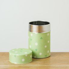 画像1: 茶筒『ハルジオン』/150g茶葉用 (1)