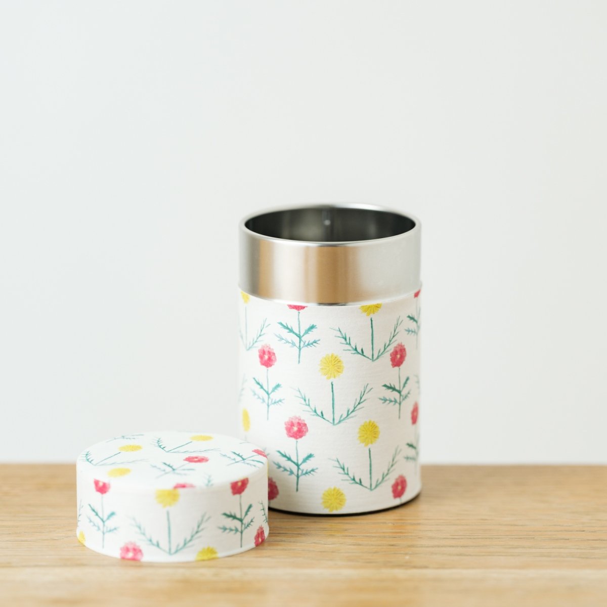 画像1: 茶筒『ひだまり』/150g茶葉用 (1)