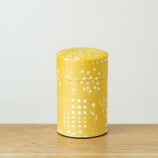 画像2: 茶筒『押し花』/150g茶葉用 (2)