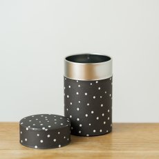 画像1: 茶筒『雪夜』/150g茶葉用 (1)
