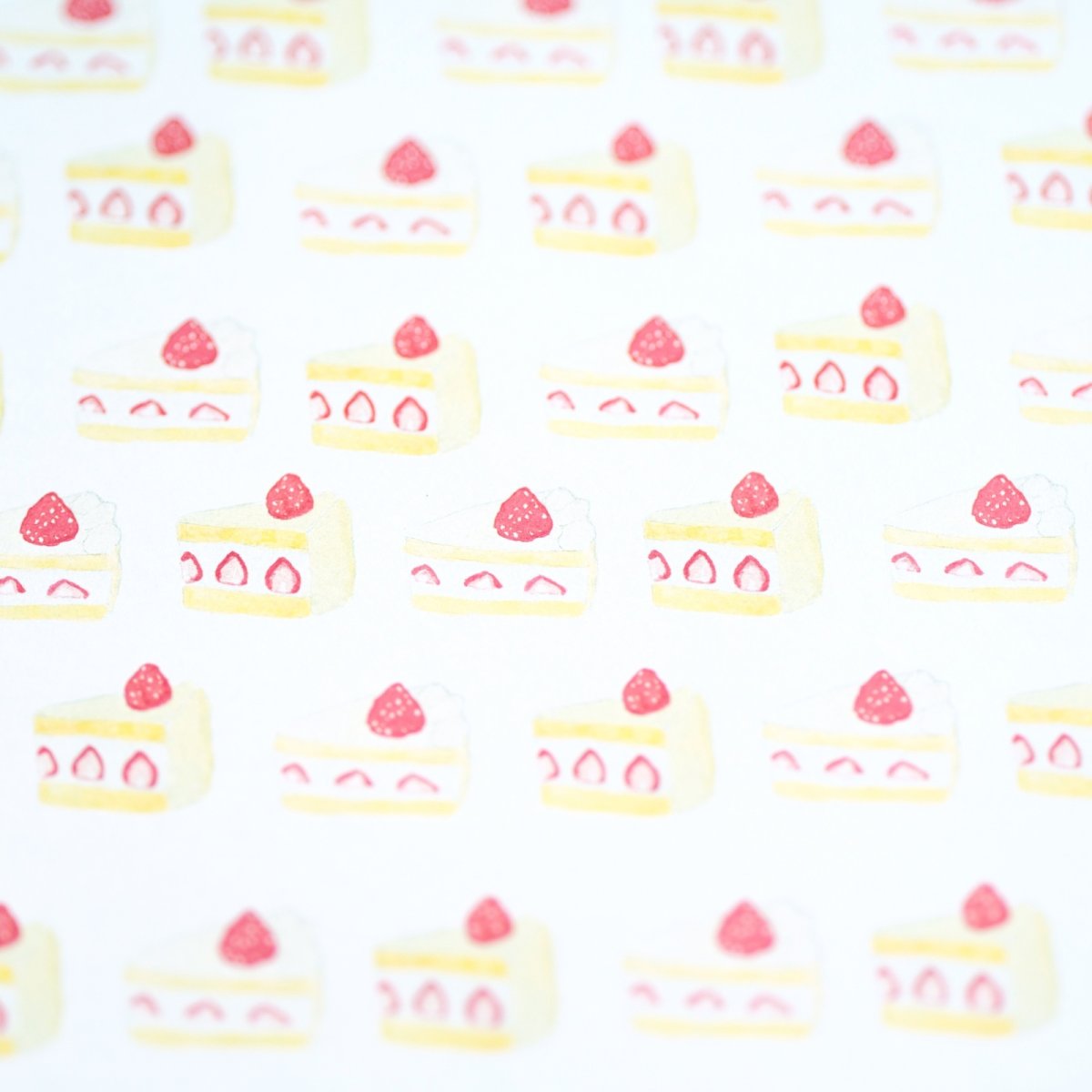 画像2: 包装紙撰-ショートケーキ (2)