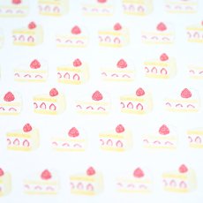 画像2: 包装紙撰-ショートケーキ (2)