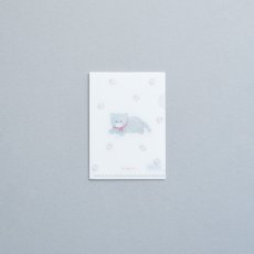 画像2: ミニチュア クリアファイル-てまり猫 (2)