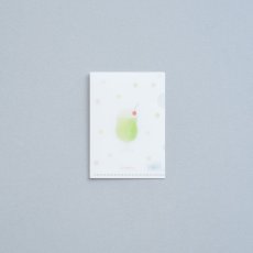 画像2: ミニチュア クリアファイル-クリームソーダ (2)